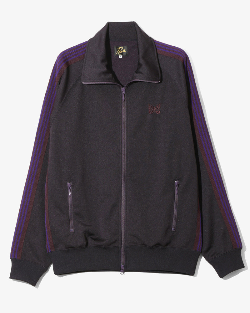 Needles Track Jacket Poly Smooth Purple