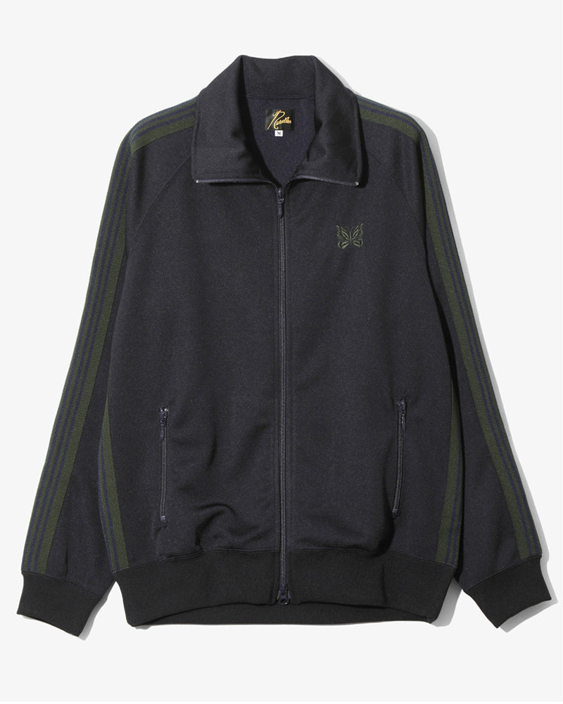 Needles Track Jacket Poly Smooth Navy