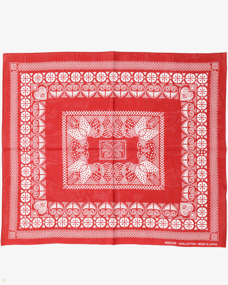 Needles Bandana Rectangle Red
