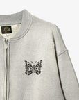 Needles deconstructed Zipped Sweat Grey