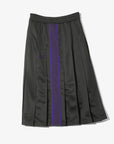 Needles H.D Pleated Track Skirt Black