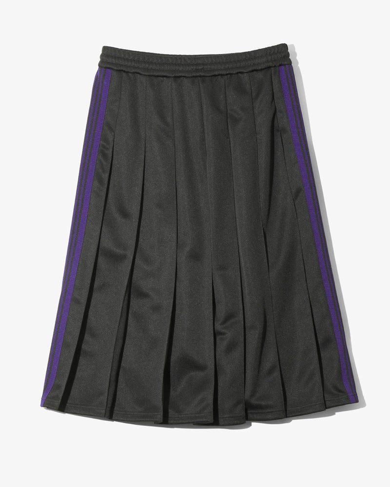 Needles H.D Pleated Track Skirt Black