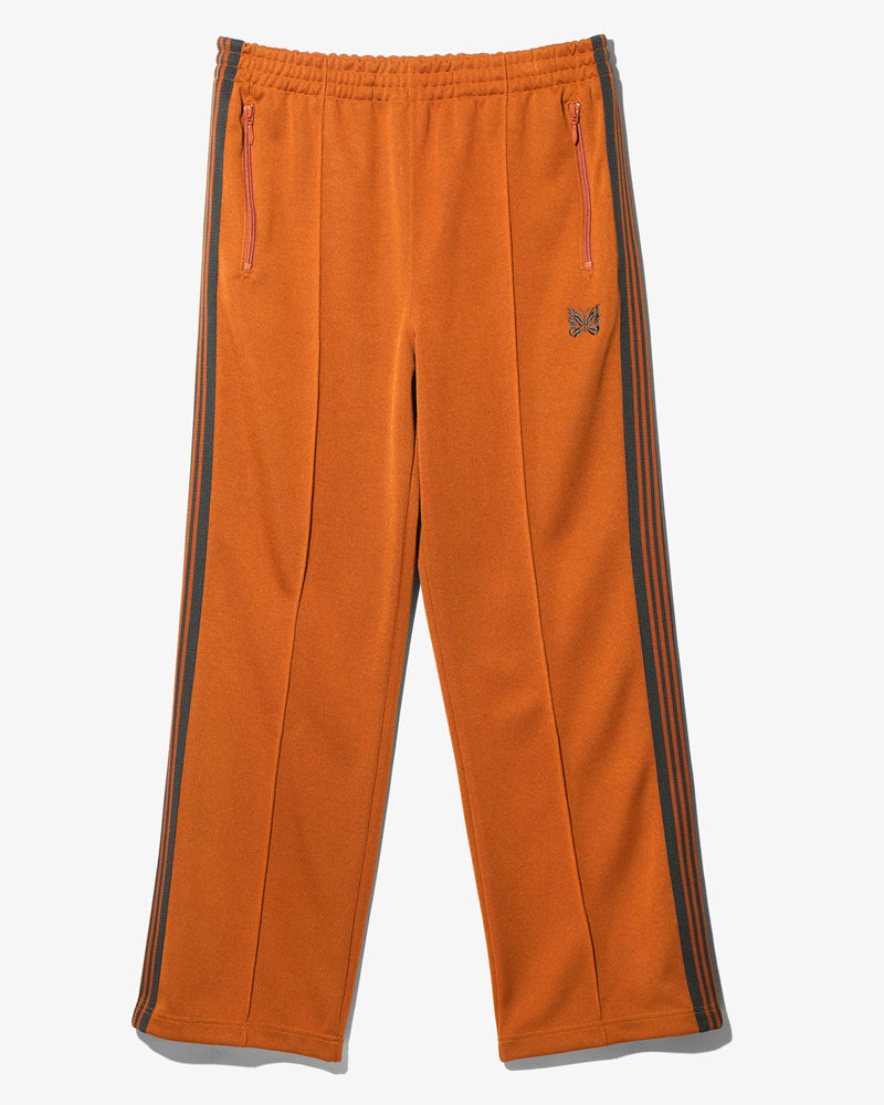 Needles Track Pant Poly Smooth Rust