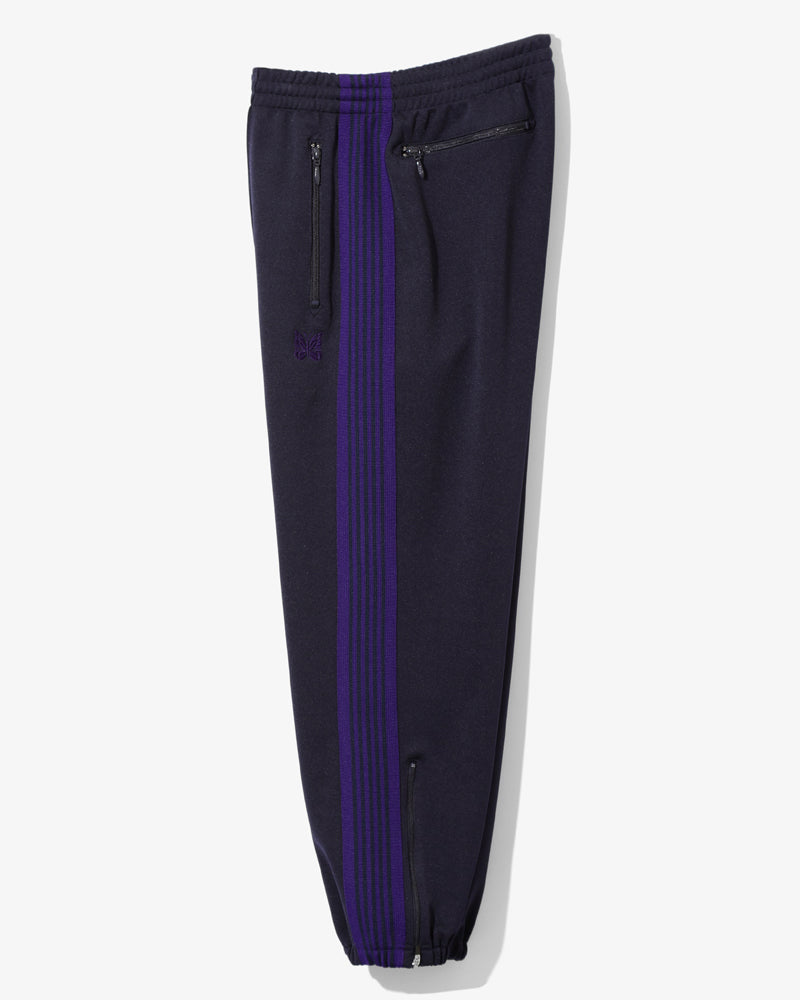 Needles Zipped Track Pant Navy Poly Smooth