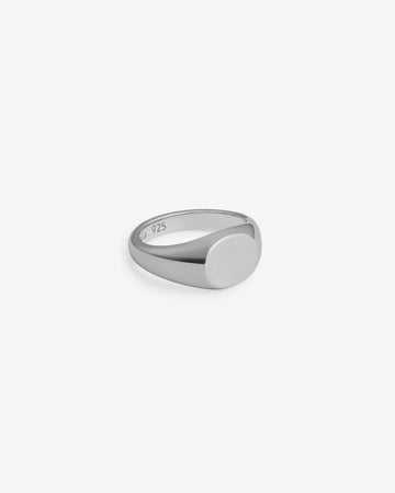 Westhill Round Signet Ring Silver 925