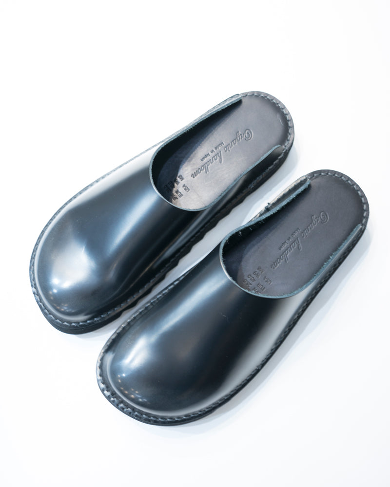 Organic Handloom Delft Brushed Black