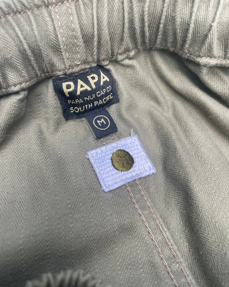 Papa Nui Atoll Beach Trunks Olive HBT