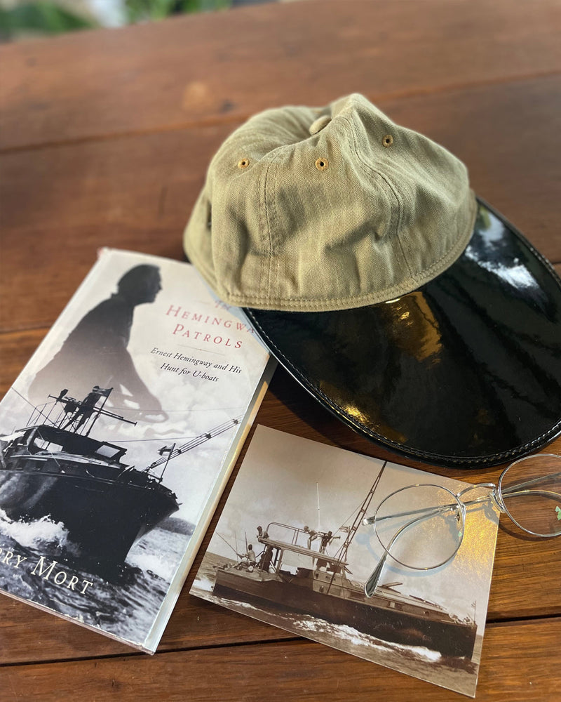 Papa Nui Pilar Cap Olive Herringbone