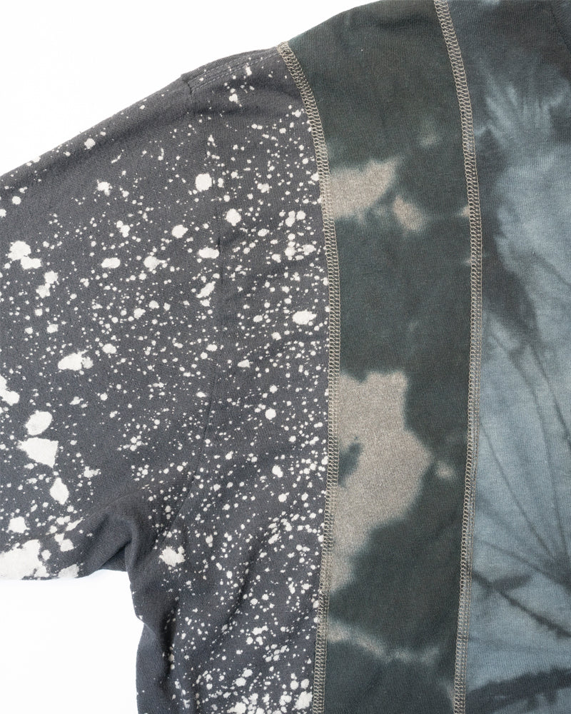 Rebuild by Needles 5 Cuts S/S Tee - B&W Mishmash Extra Large