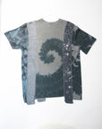 Rebuild by Needles 5 Cuts S/S Tee - B&W Mishmash Medium