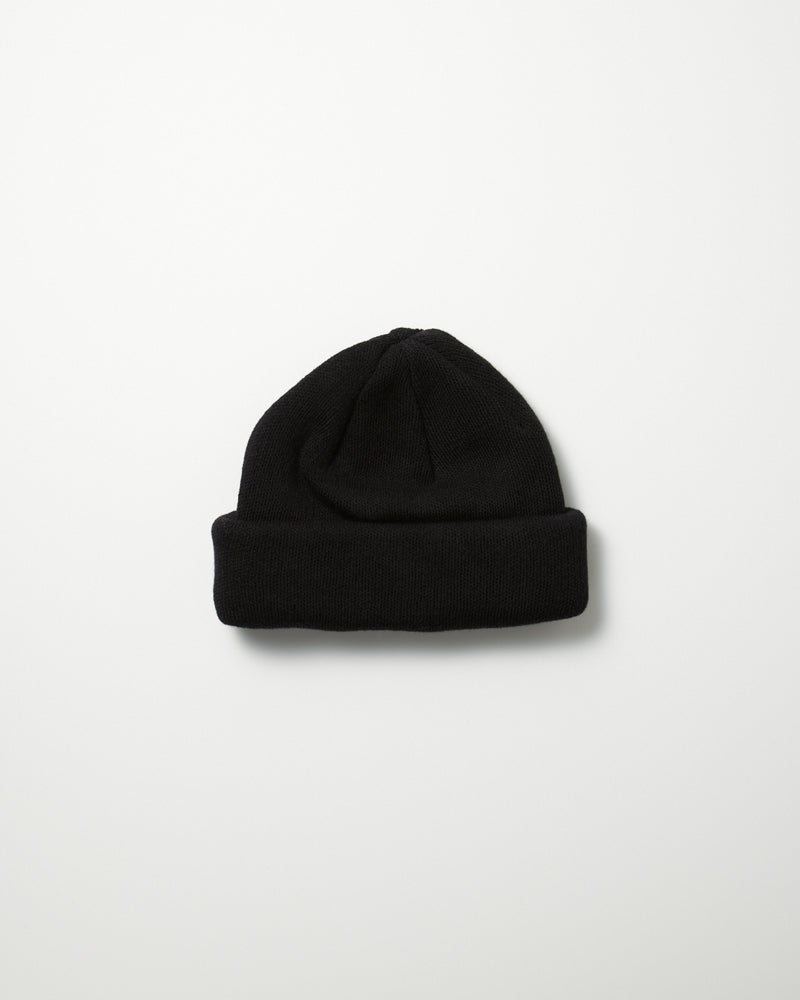 Rototo Super Soft Two Way Beanie Black