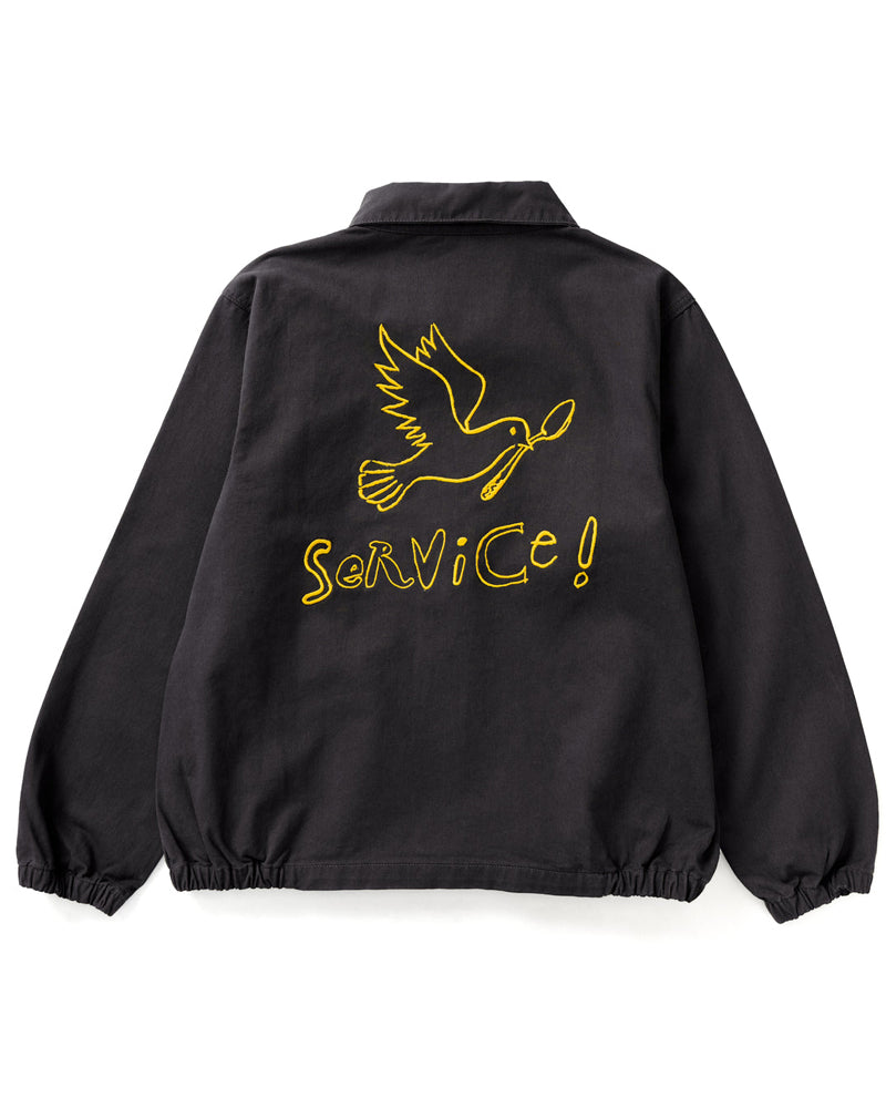 Service Works Dove Work Jacket Black