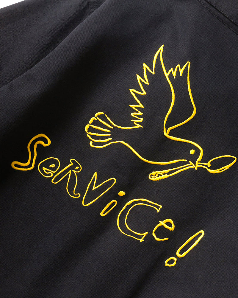 Service Works Dove Work Jacket Black