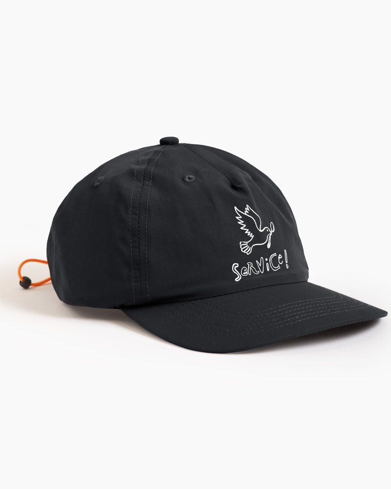 Service Works Nylon Dove Cap Black