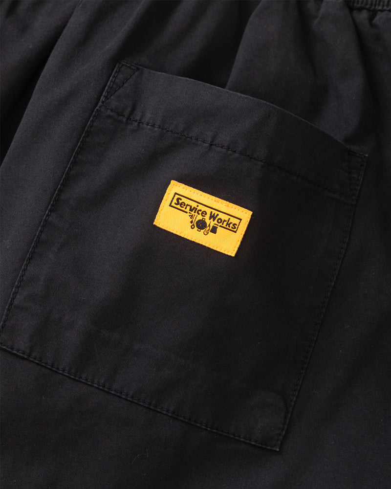 Service Works Tech Twill Easy Chef Pants Black