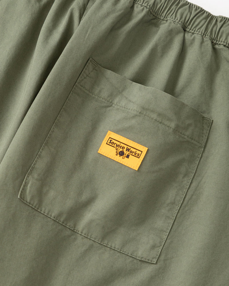 Service Works Tech Twill Easy Chef Pants Olive 