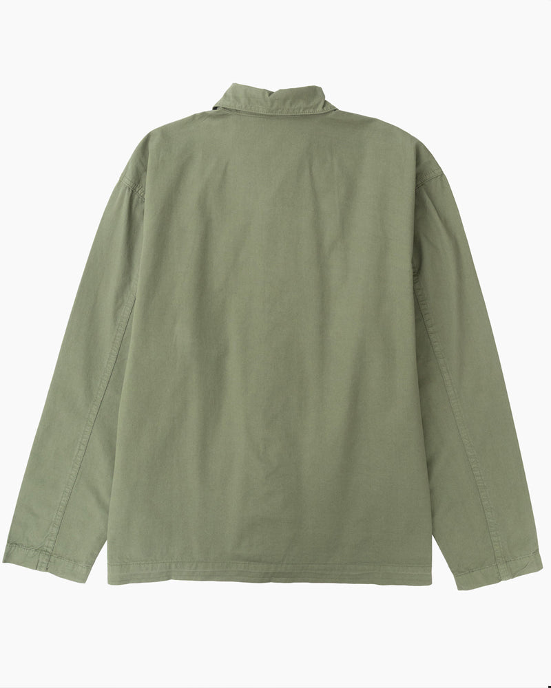 Service Works Tech Twill Easy Chef Shirt Olive 