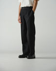 Thom Morison Tailored Single Pleat Trouser Black
