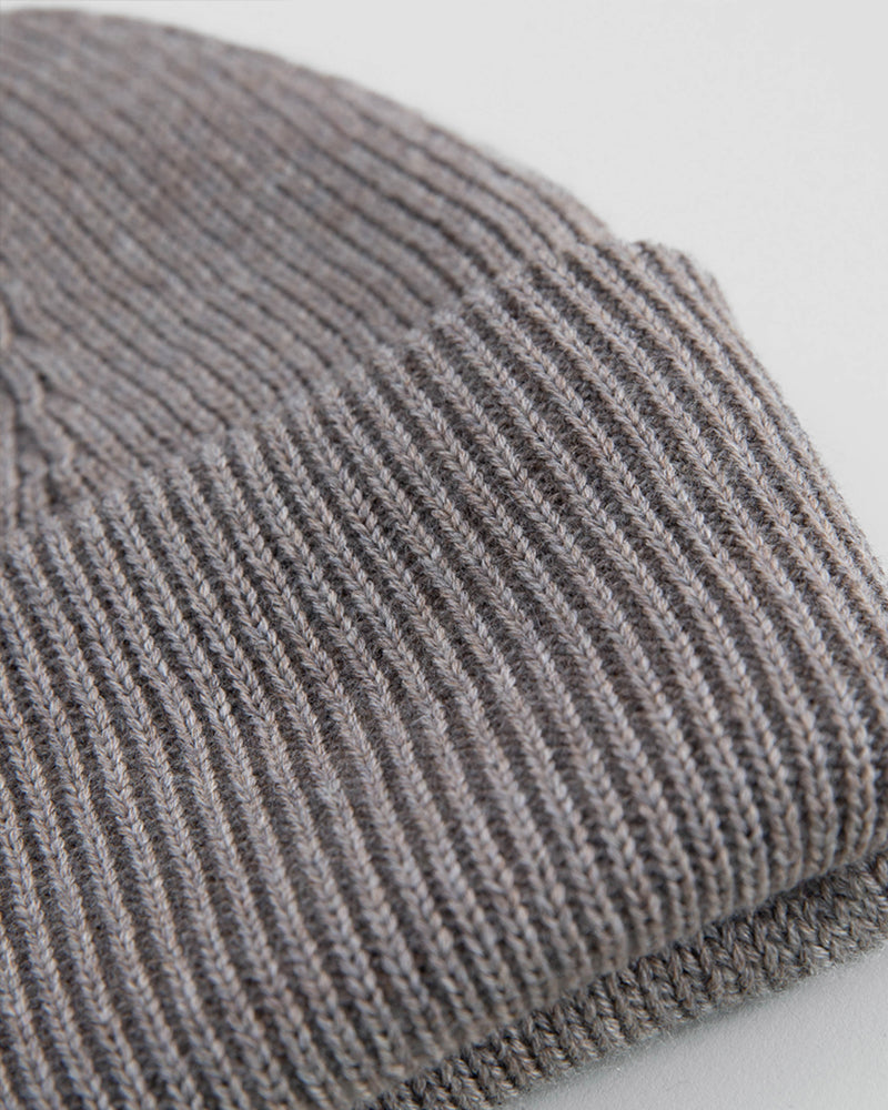 Thom Morison Knit Beanie Wheat