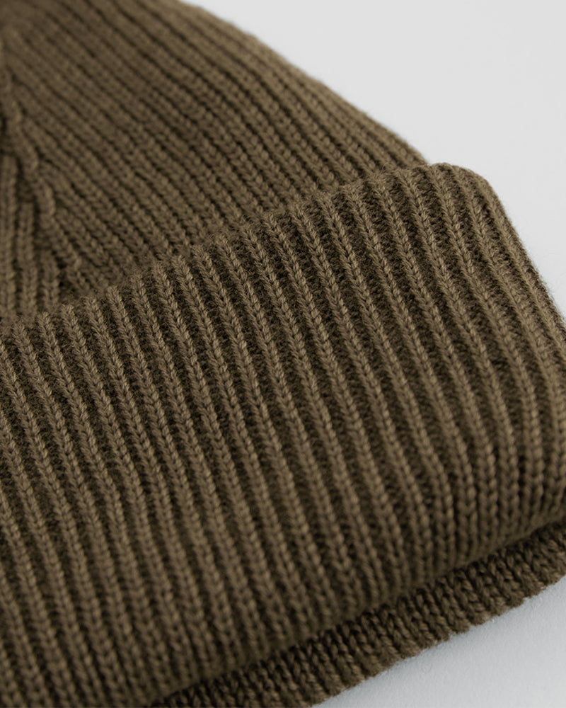 Thom Morison Knit Beanie Sage