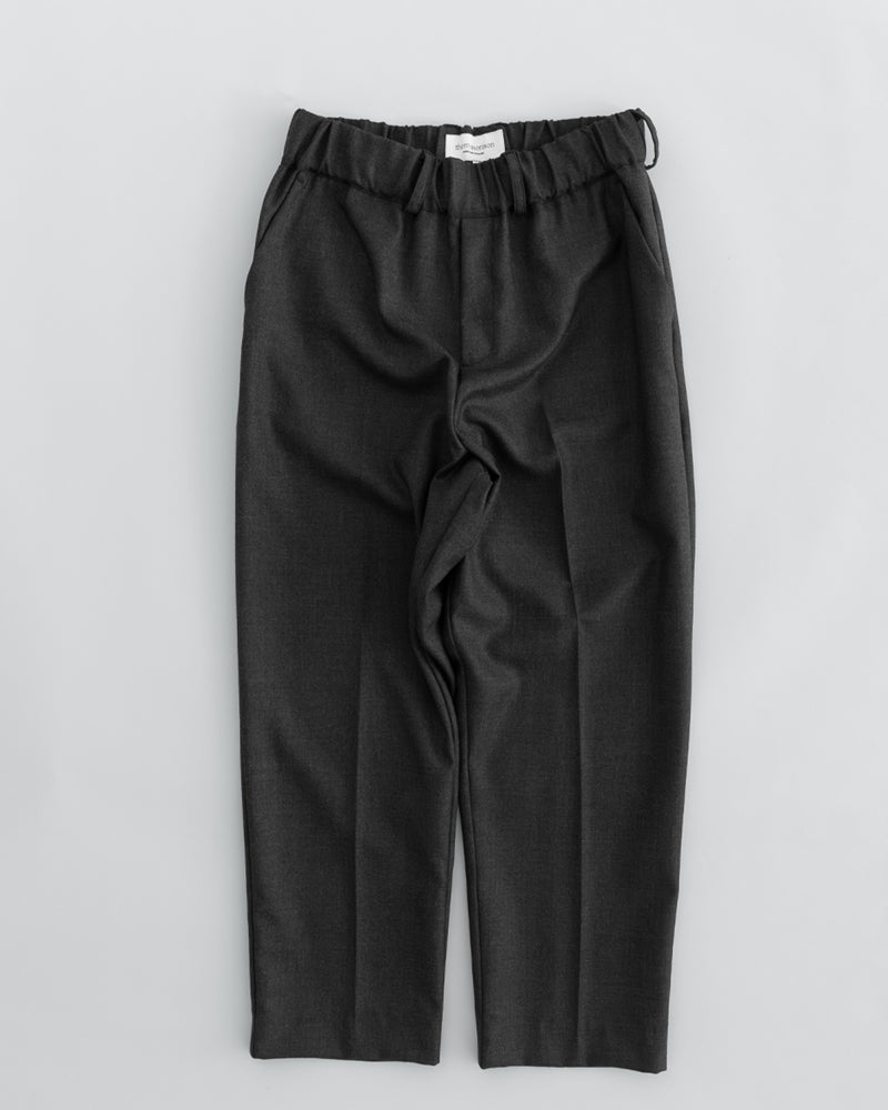 Thom Morison Elastic Trouser Dark Grey