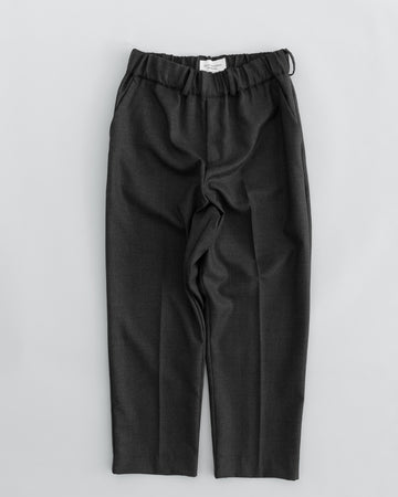 Thom Morison Elastic Trouser Dark Grey