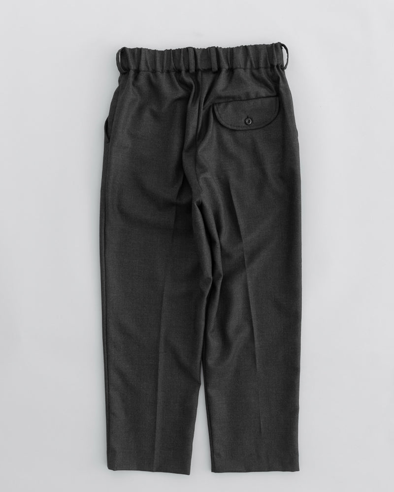 Thom Morison Elastic Trouser Dark Grey