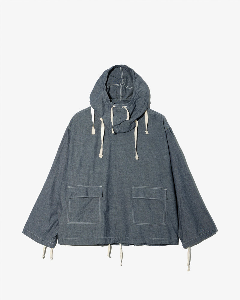 Workaday by Engineered Garments Salvage Smock Indigo Chambray