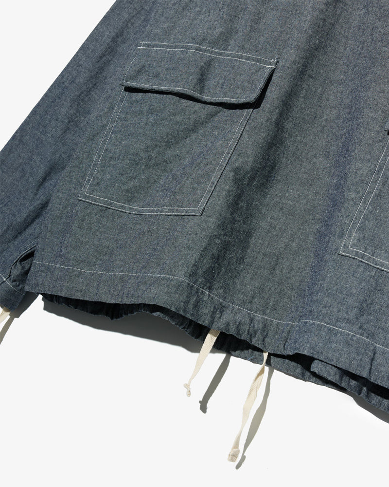 Workaday by Engineered Garments Salvage Smock Indigo Chambray