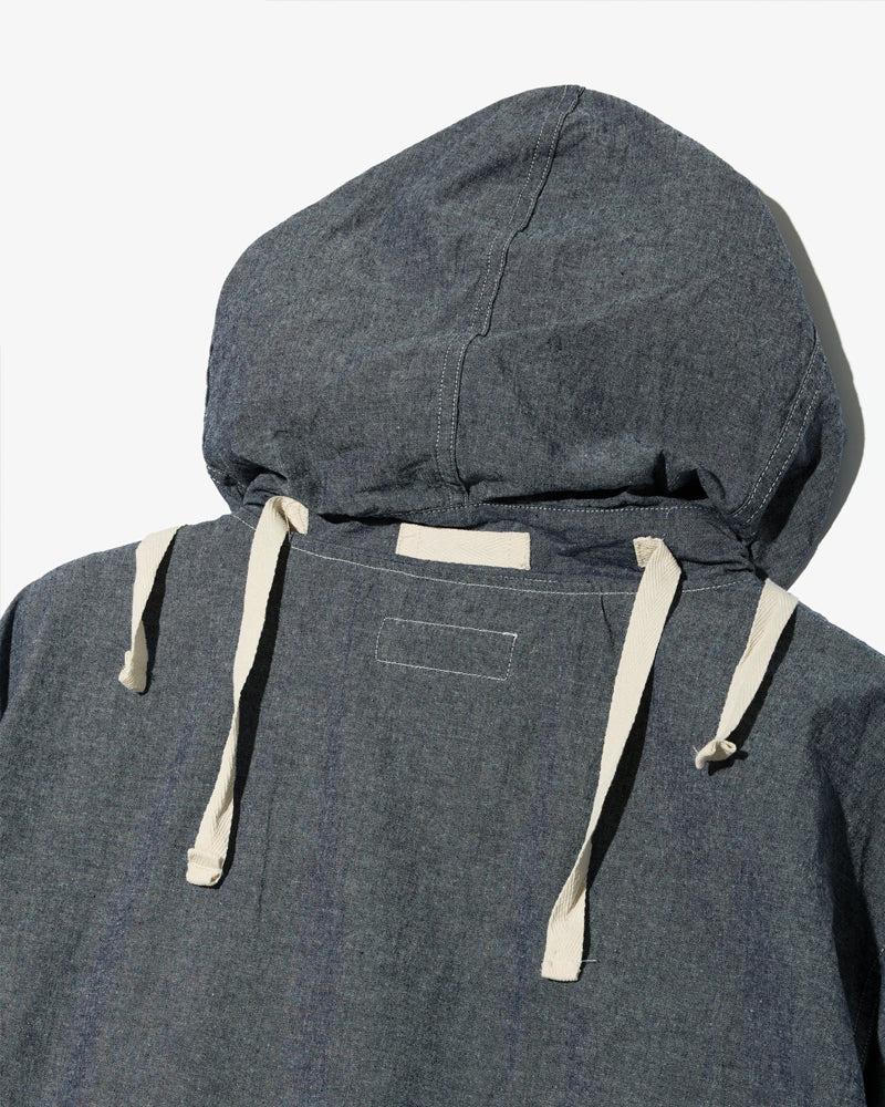 Workaday by Engineered Garments Salvage Smock Indigo Chambray