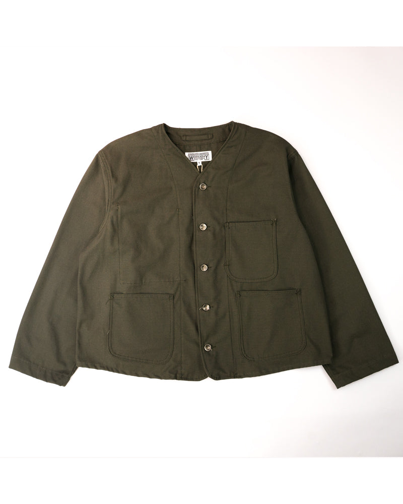Engineered Garments Workaday Engineer Short Jacket Heavyweight  Ripstop Olive
