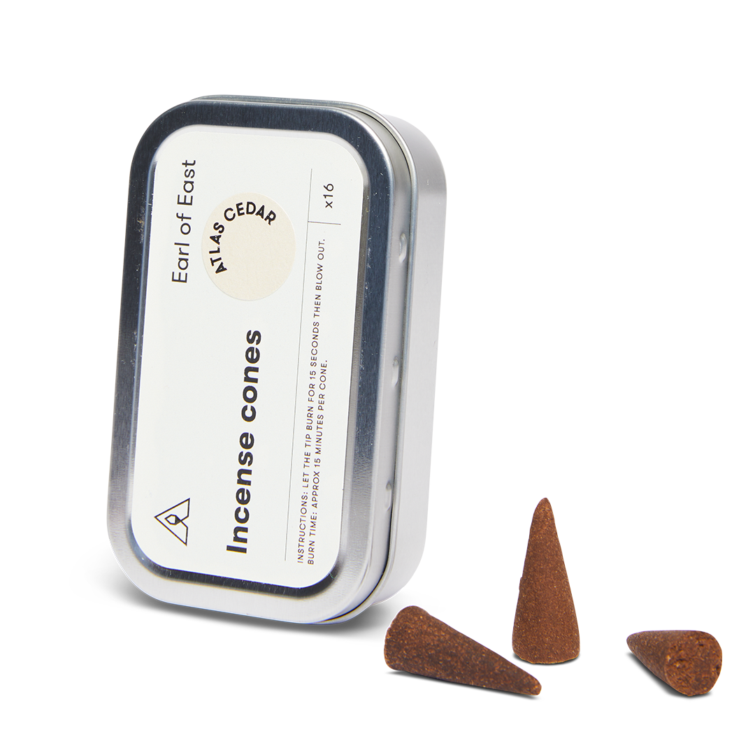 Earl of East Atlas Cedar Incense Cones 16pk