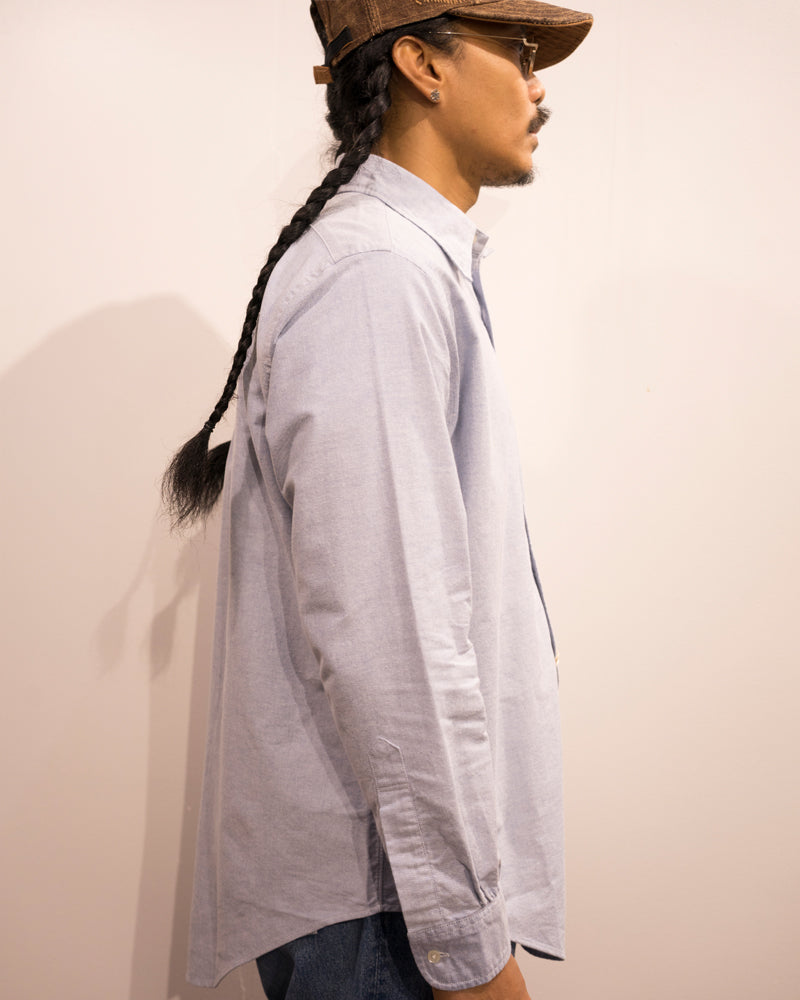 orSlow Standard BD Shirt Light Blue