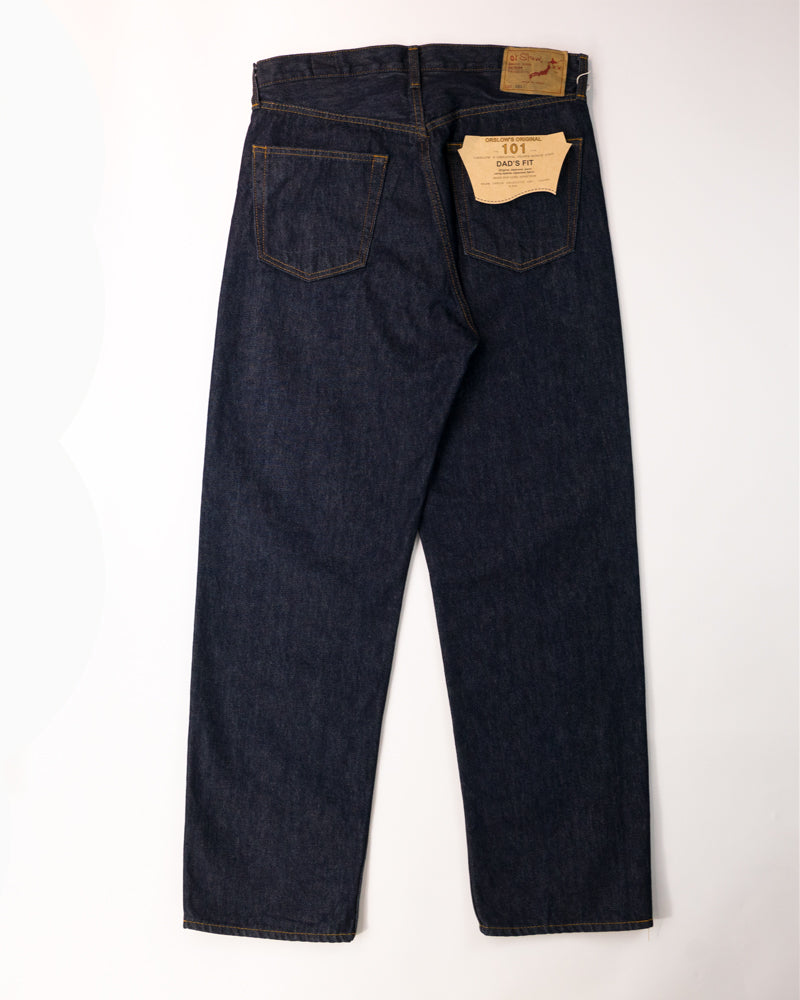 orSlow 101 Dad's Fit Denim One Wash