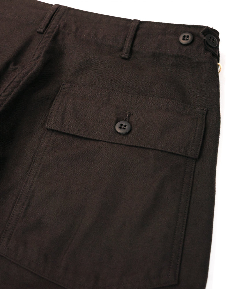 Orslow Regular Fit Fatigue Pants Black