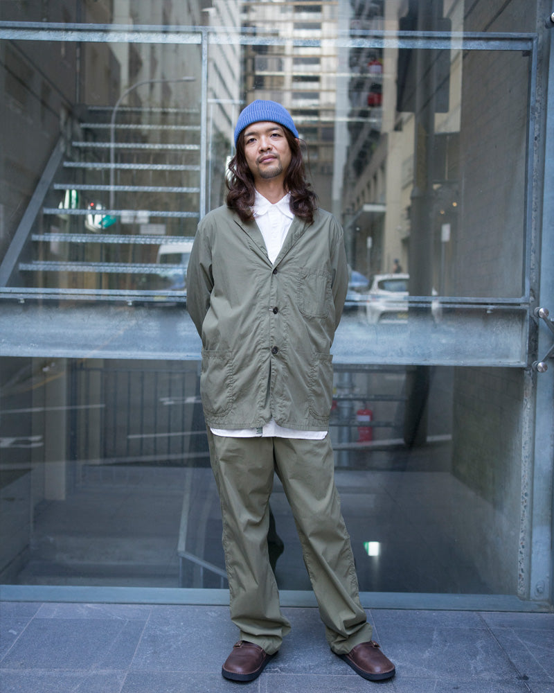 orSlow Simple Light Jacket Army Green
