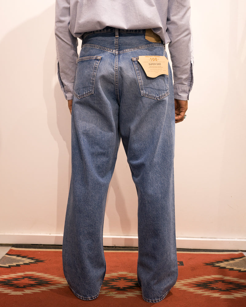 orSlow Super Dad's Denim Pants Denim Used