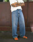 orSlow Super Dad's Denim Pants Denim Used