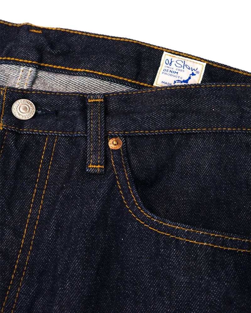 orSlow Super Dad's Denim Pants One Wash