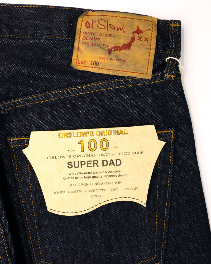orSlow Super Dad's Denim Pants One Wash