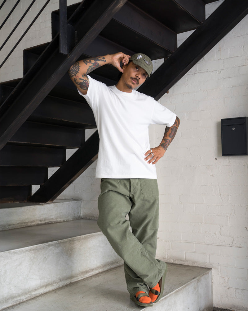 orSlow Real Used Wash Vintage Fit Fatigue Pants