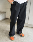 orSlow Wide Fit French Work Pants Black