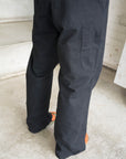 orSlow Wide Fit French Work Pants Black