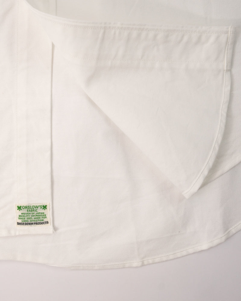 orSlow Standard Button Down Shirt White