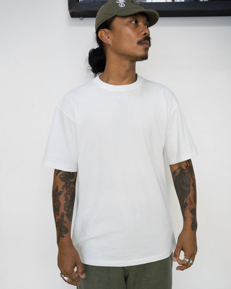 orSlow Just T-Shirt White