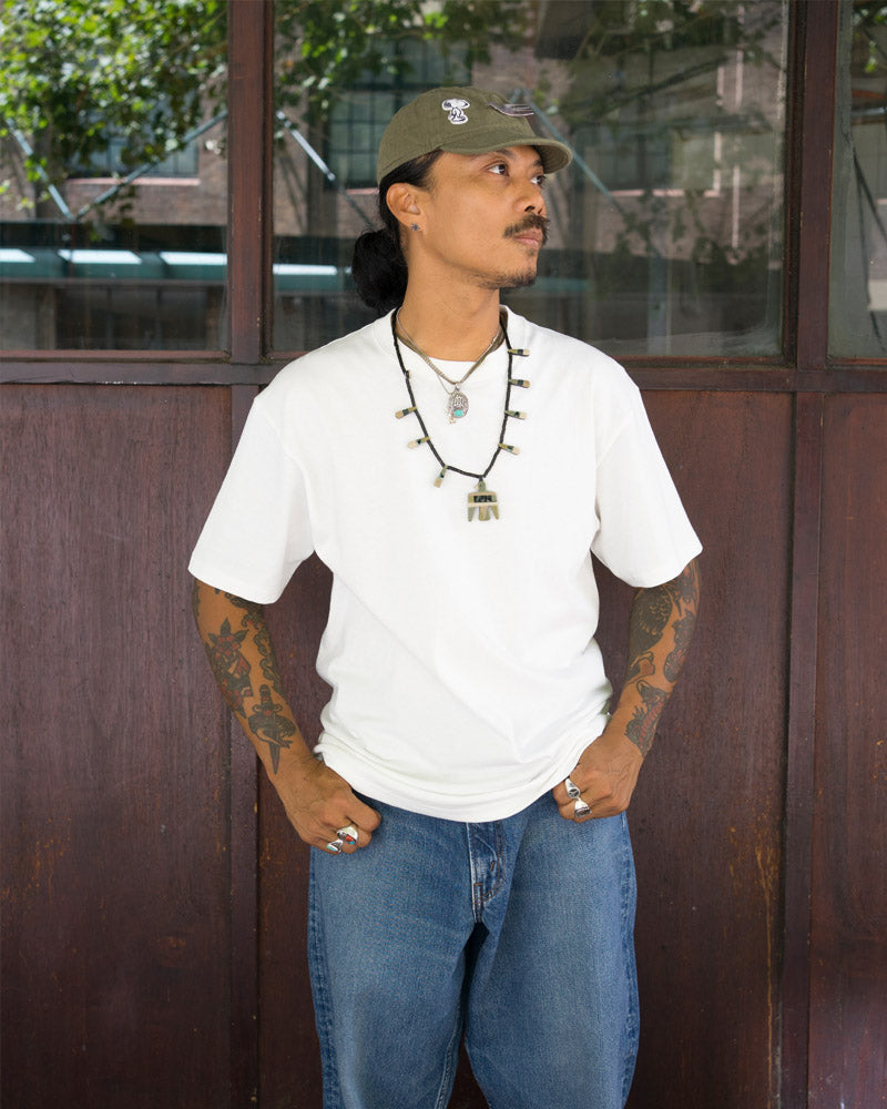 orSlow Just T-Shirt White