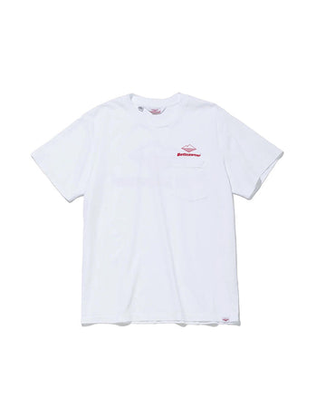 Battenwear Team S/S Pocket Tee White