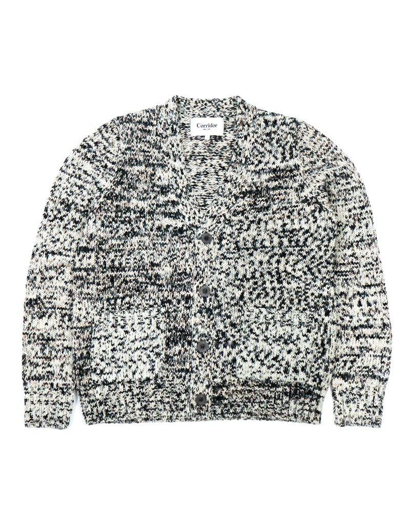 Corridor Prima Hand-Dyed Cardigan Black