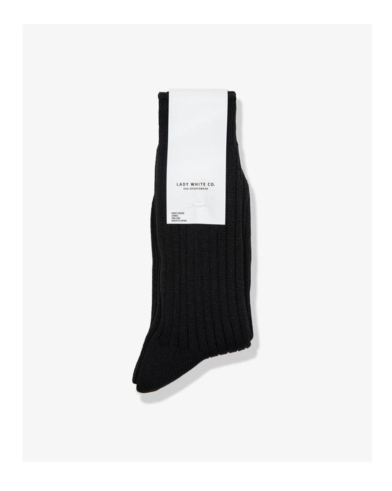Lady White Co. Sock Black