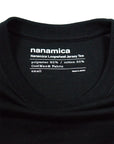 Nanamica Loopwheel COOLMAX Jersey Tee Black